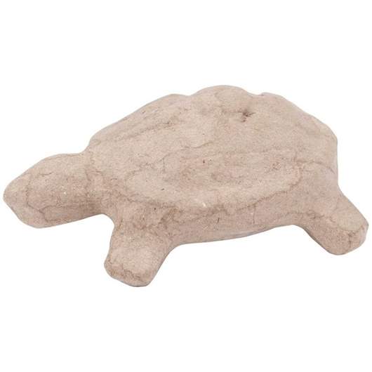 papier mache turtle 10,5x4x6,5cm
